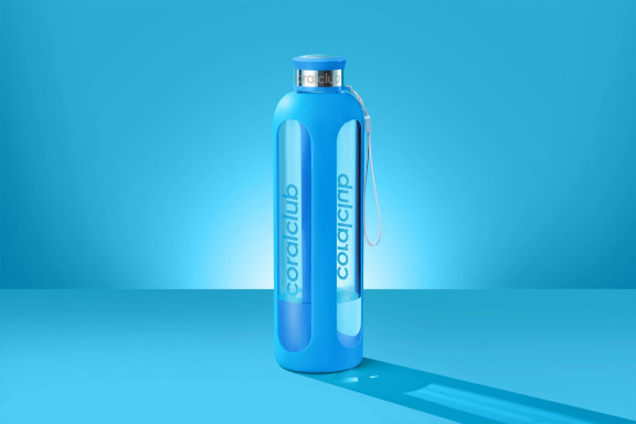 Glasflasche ClearWater